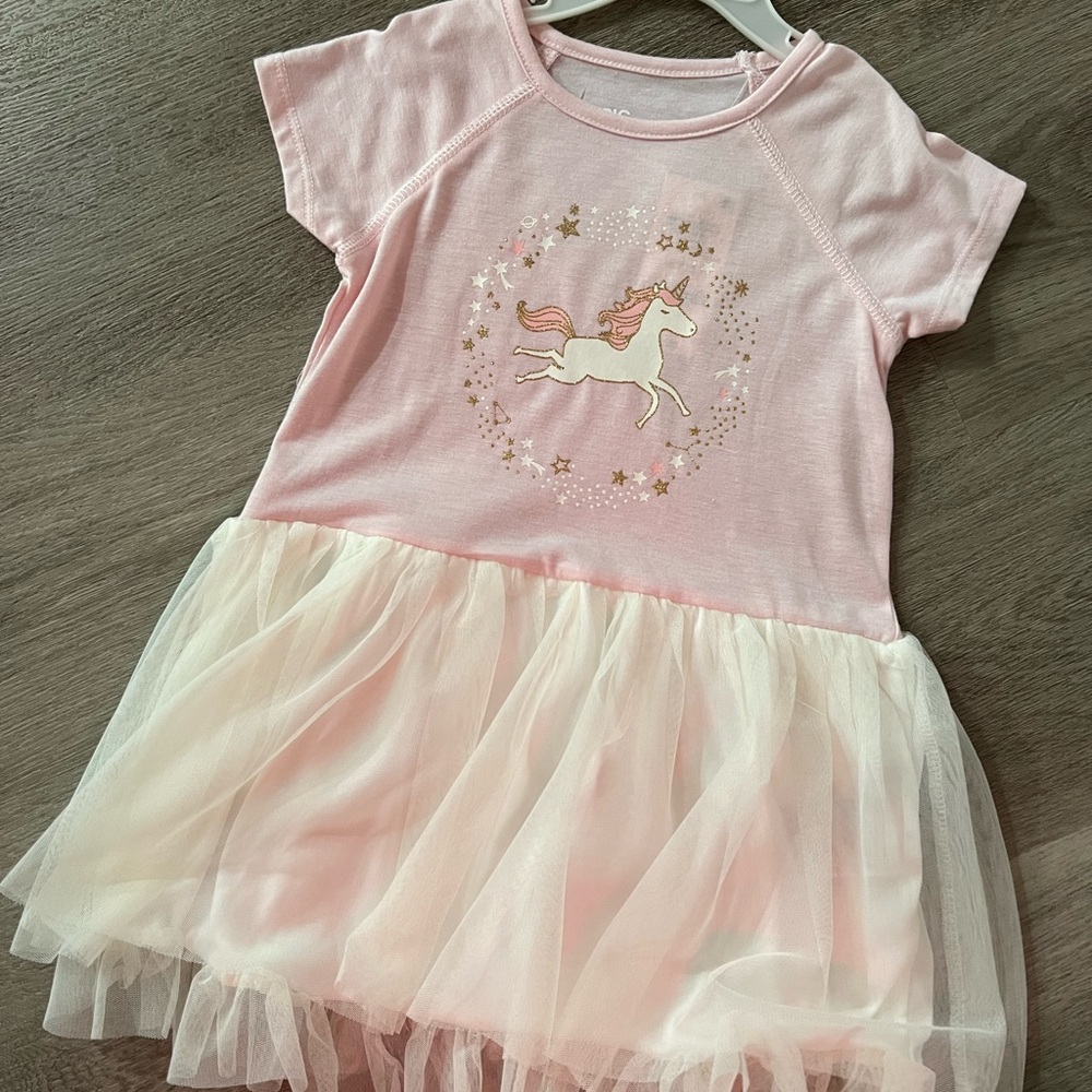Epic Threads Pink Unicorn Tulle Dress
